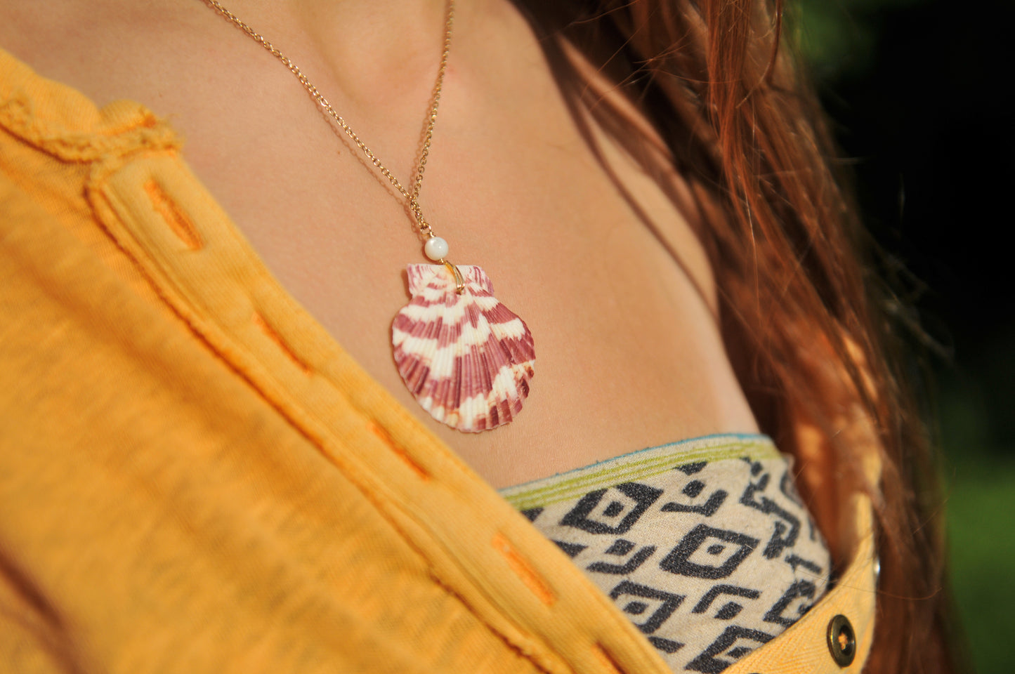 seashell necklace