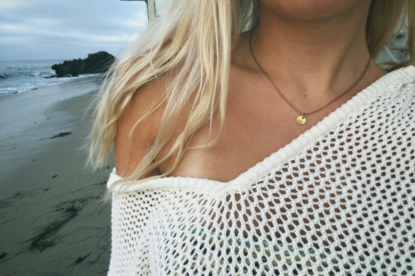 sun pendant necklace