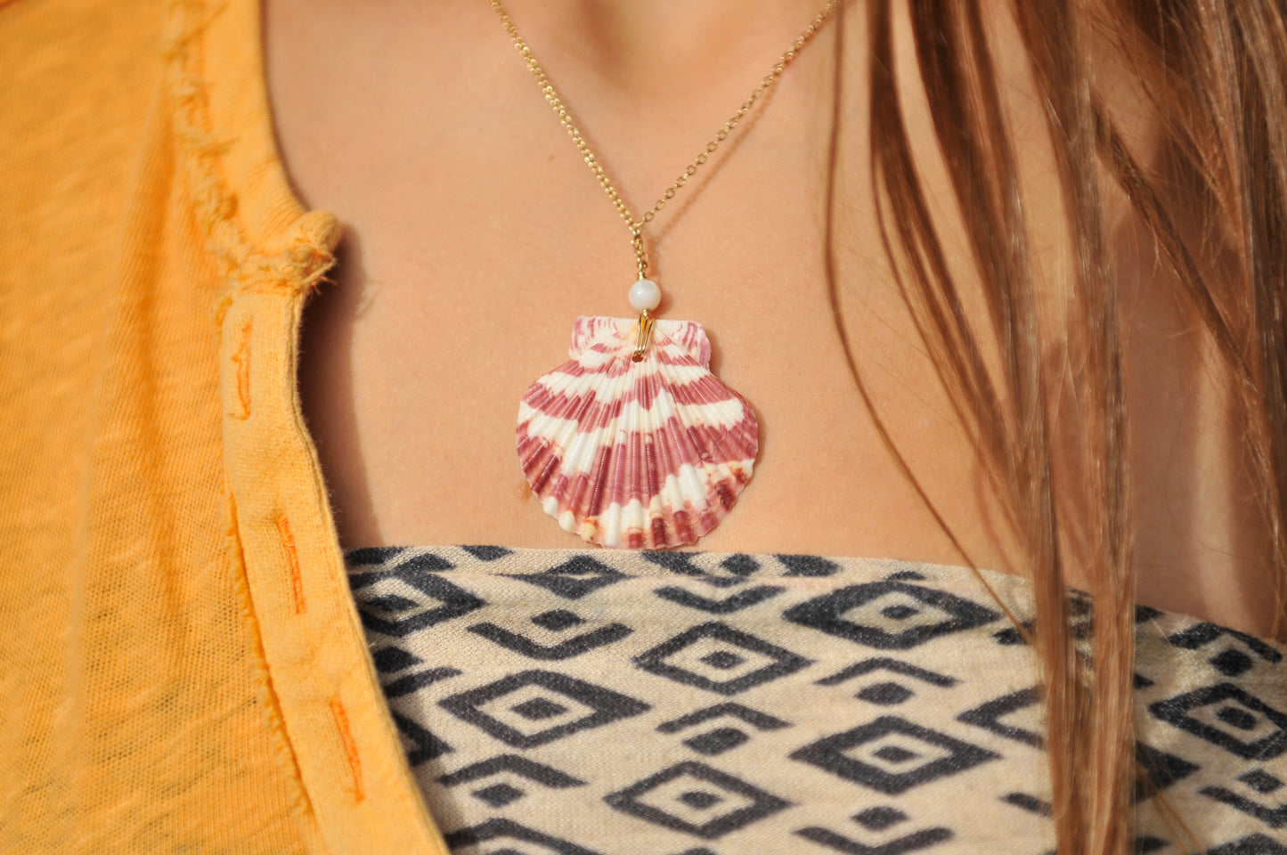 seashell necklace