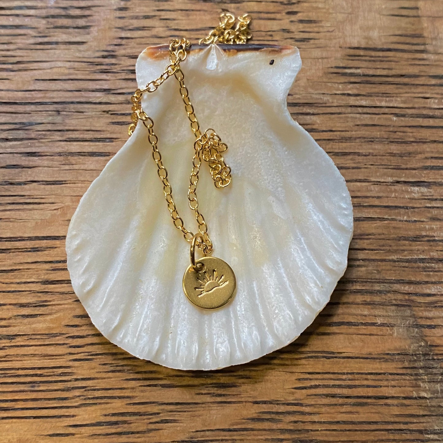 sun pendant necklace